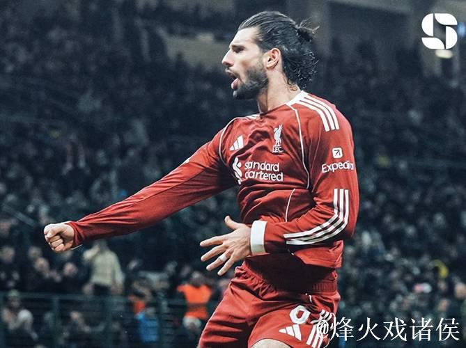5球4助！利物浦真核心：身价8500万 攻防全能王