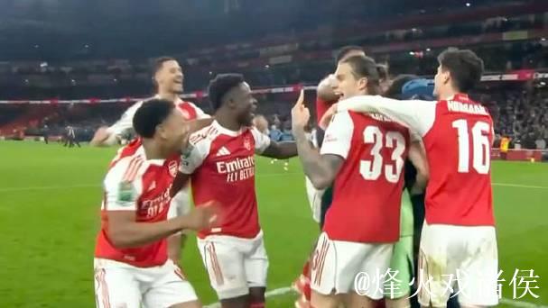 阿森纳点球大战9-8险胜水晶宫,挺进联赛杯半决赛 阿森纳点球大战9-8险胜水晶宫,挺进联赛杯半决赛